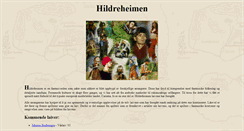 Desktop Screenshot of hildreheimen.org